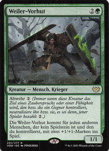 Magic The Gathering: Innistrad: Blutroter Bund DE: #201 Weiler-Vorhut