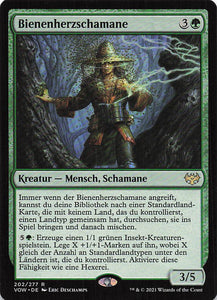 Magic The Gathering: Innistrad: Blutroter Bund DE: #202 Bienenherzschamane