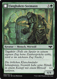 Magic The Gathering: Innistrad: Blutroter Bund DE: #203 Fanghaken-Seemann // Fanghaken-Plünderer