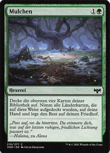 Magic The Gathering: Innistrad: Blutroter Bund DE: #210 Mulchen