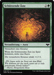 Magic The Gathering: Innistrad: Blutroter Bund DE: #218 Schützende Äste