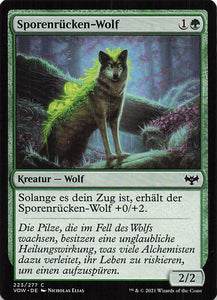 Magic The Gathering: Innistrad: Blutroter Bund DE: #223 Sporenrücken-Wolf