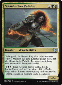Magic The Gathering: Innistrad: Blutroter Bund DE: #247 Sigardischer Paladin