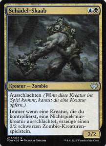 Magic The Gathering: Innistrad: Blutroter Bund DE: #248 Schädel-Skaab