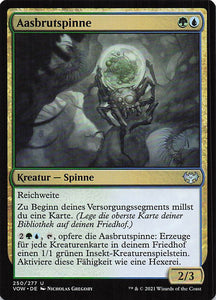 Magic The Gathering: Innistrad: Blutroter Bund DE: #250 Aasbrutspinne
