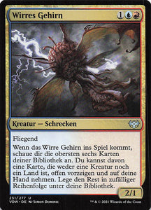 Magic The Gathering: Innistrad: Blutroter Bund DE: #251 Wirres Gehirn