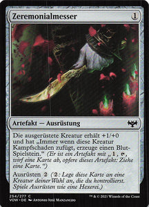Magic The Gathering: Innistrad: Blutroter Bund DE: #254 Zeremonialmesser