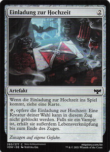 Magic The Gathering: Innistrad: Blutroter Bund DE: #260 Einladung zur Hochzeit