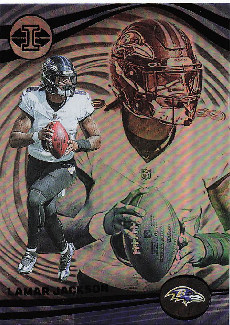 2023 Panini Illusions  Lamar Jackson #8