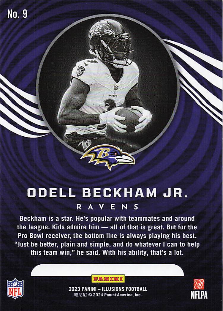 2023 Panini Illusions  Odell Beckham Jr. #9