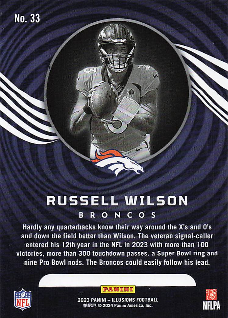 2023 Panini Illusions  Russell Wilson #33
