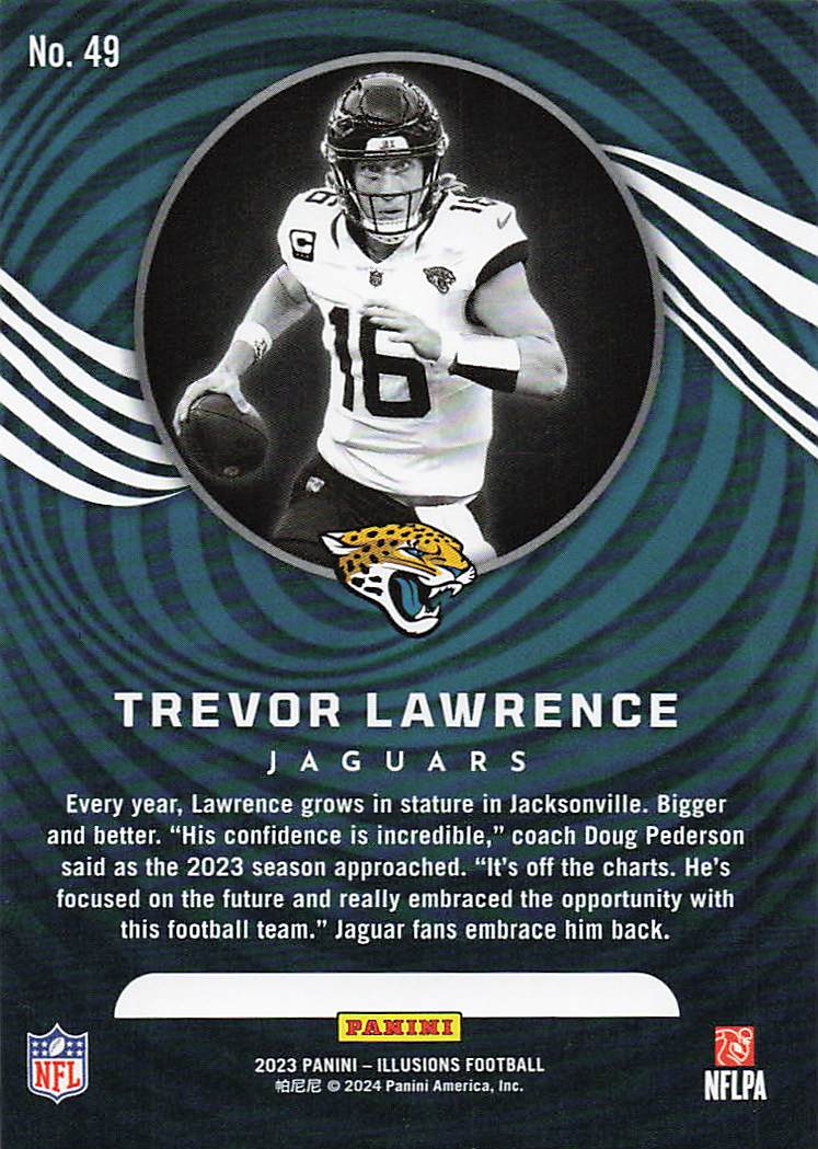 2023 Panini Illusions  Trevor Lawrence #49
