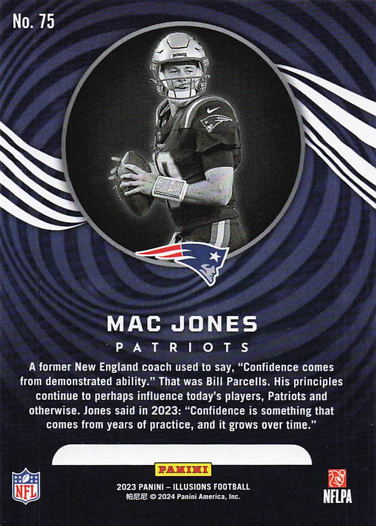 2023 Panini Illusions  Mac Jones #75