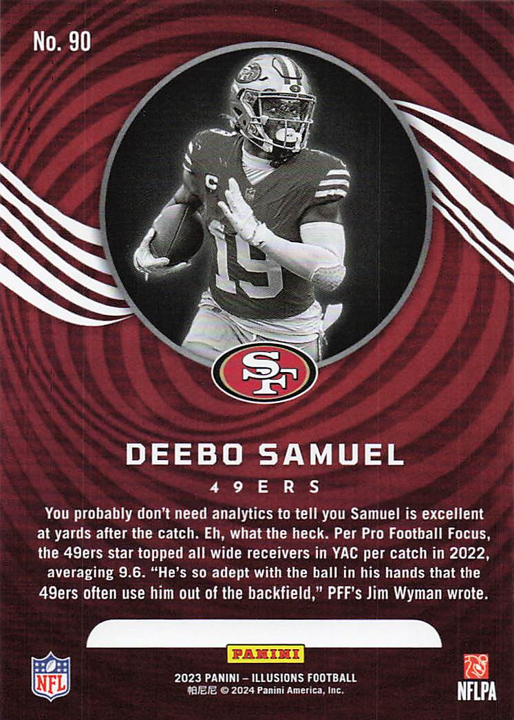 2023 Panini Illusions  Deebo Samuel #90