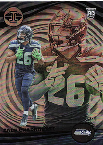 2023 Panini Illusions  Zach Charbonnet #92 RC