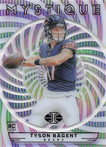 2023 Panini Illusions Mystique Tyson Bagent #33 RC