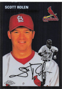 2023 Topps Chrome Platinum Anniversary Baseball Scott Rolen #136