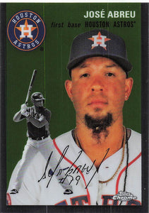 2023 Topps Chrome Platinum Anniversary Baseball José Abreu #201