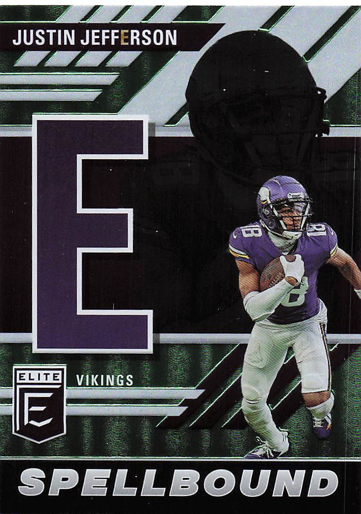 2023 Donruss Elite Football Spellbound Justin Jefferson #SB-JJ5