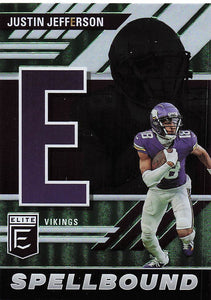 2023 Donruss Elite Football Spellbound Justin Jefferson #SB-JJ5
