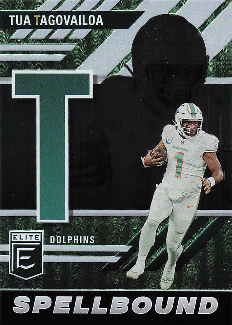 2023 Donruss Elite Football Spellbound Tua Tagovailoa #SB-TT1