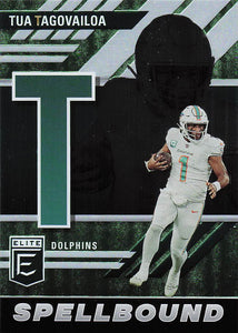2023 Donruss Elite Football Spellbound Tua Tagovailoa #SB-TT1