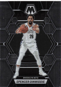 2022-23 Panini Mosaic Basketball Spencer Dinwiddie #16