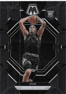 2022-23 Panini Mosaic Basketball Jeremy Sochan #226 RC