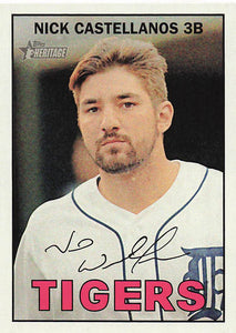 2016 Topps Heritage Nick Castellanos #101