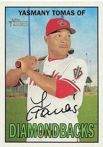 2016 Topps Heritage Yasmany Tomas #371