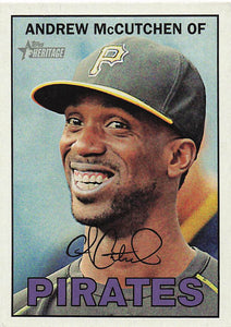 2016 Topps Heritage Andrew McCutchen #400