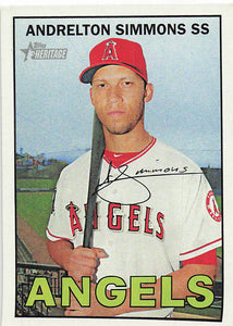 2016 Topps Heritage Andrelton Simmons #439