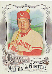 2016 Topps Allen & Ginter Baseball Legends Johnny Bench #BL-7