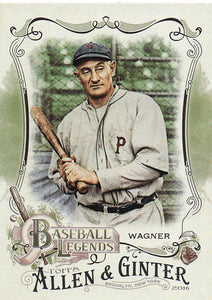 2016 Topps Allen & Ginter Baseball Legends Honus Wagner #BL-17