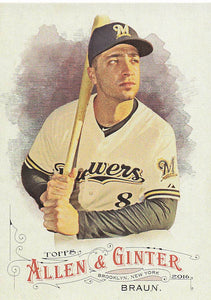 2016 Topps Allen & Ginter Ryan Braun #2