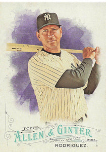 2016 Topps Allen & Ginter Alex Rodriguez #36