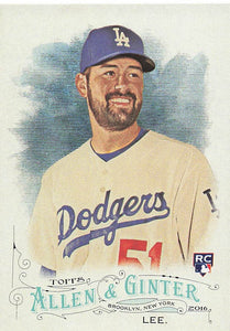 2016 Topps Allen & Ginter Zach Lee #163 RC