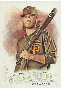 2016 Topps Allen & Ginter Brandon Crawford #171