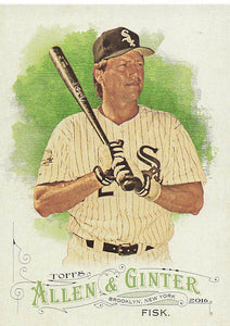 2016 Topps Allen & Ginter Carlton Fisk #199