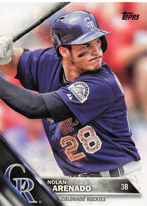 2016 Topps Nolan Arenado #12 VAR