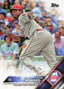 2016 Topps Ryan Howard #15