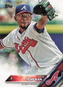 2016 Topps Julio Teheran #52