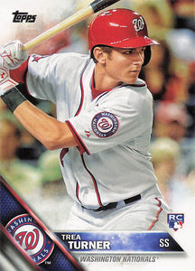 2016 Topps Trea Turner #103 RC