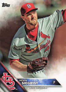 2016 Topps Kevin Siegrist #107