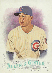 2016 Topps Allen & Ginter Anthony Rizzo #260