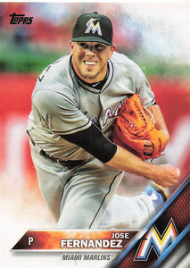 2016 Topps Jose Fernandez #118