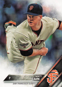 2016 Topps Matt Cain #171
