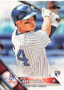 2016 Topps Rob Refsnyder #178 RC