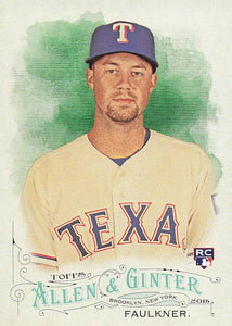 2016 Topps Allen & Ginter Andrew Faulkner #290 RC