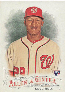 2016 Topps Allen & Ginter Pedro Severino #318 RC